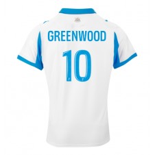 Olympique de Marseille Mason Greenwood #10 Hemmatröja 2025-26 Korta ärmar
